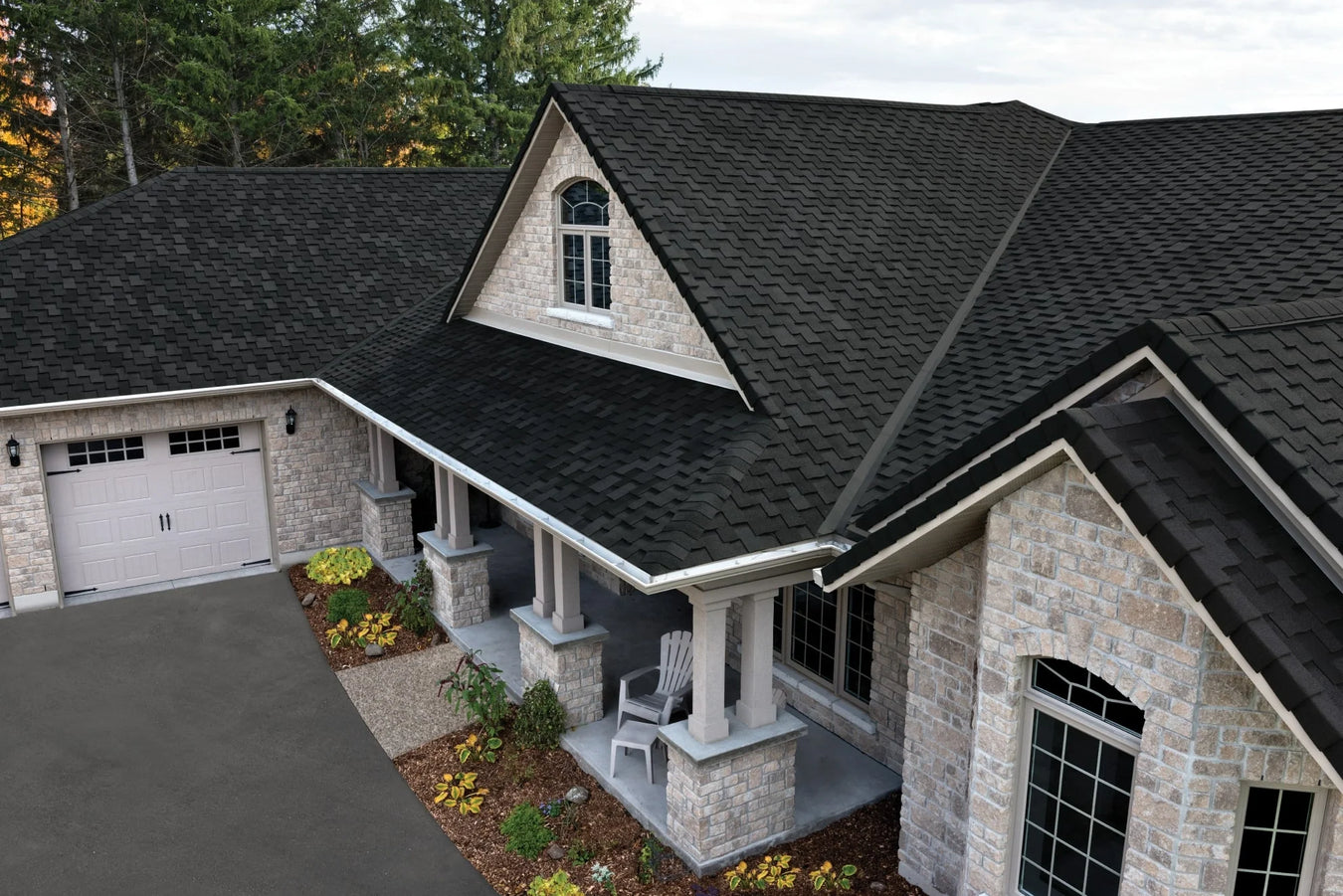 Beautiful home with architectural shingles