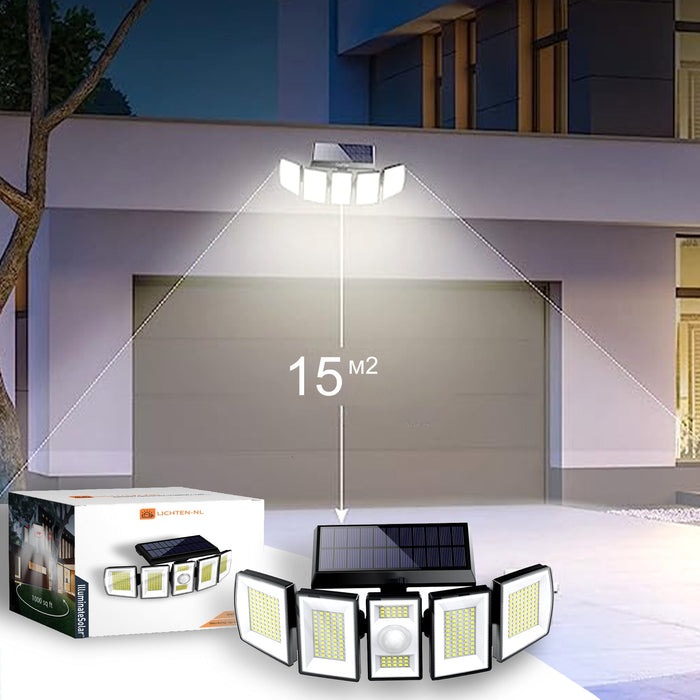 Solar Outdoor Motion Sensor Light Ultra Bright 360°