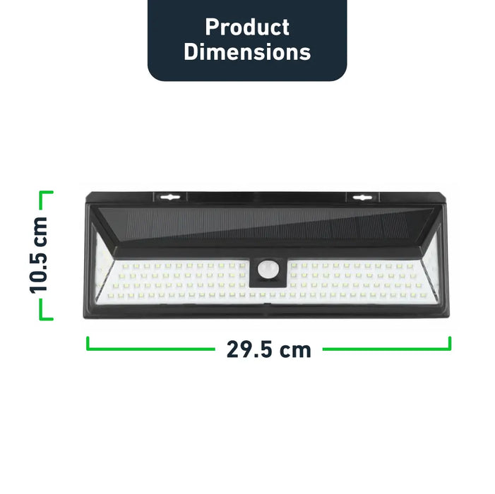 118 LED Solar Motion Sensor Light