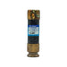 The Littelfuse FLNR050 50 AMP Fuse by Littel Fuse features a cylindrical cartridge-style design, with brass-colored metal caps at both ends and a black body. It is labeled as a Class RK5 Time Delay Dual-Element Fuse, supporting an ampere rating of 50 and operating at 250 VAC or less.