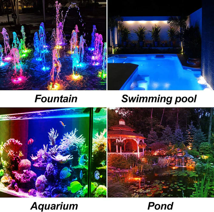 Solar RGB Pond & Pool Lights