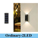 LED Solar Wall Lamp Outdoor Waterproof Solar Powered Light up and down Illuminate Home Garden Porch Yard Decoration