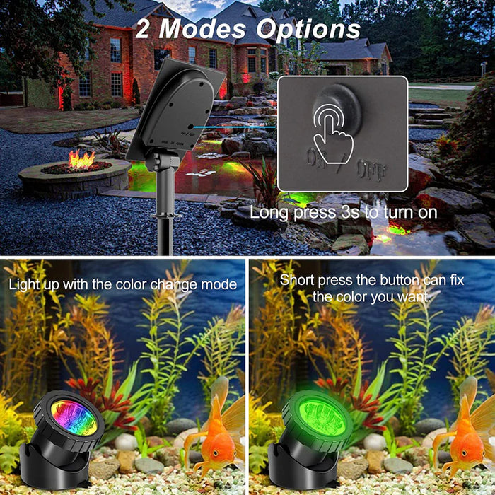 Solar RGB Pond & Pool Lights