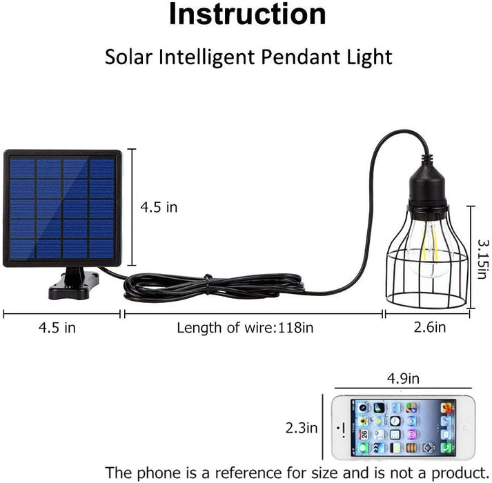 Solar Chandelier Lamp