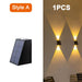 NEW Solar Wall Lights Outdoor Waterproof Street Decoration Wall Lighting LED Solar Power Porch Lamp for Villa Patio Garden