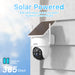 2K/4MP Solar Security Camera with Base Station, Spotlight, Expandable Local Storage, No Monthly Fee, 360° View Wireless Outdoor Camera, Waterproof PIR Detection, Home Surveillance System Camera