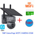 5MP 4MP WIFI Wireless PTZ Solar Camera 4G SIM with Solar Panel Two Way Audio Security Protection CCTV Camera Battery Cam