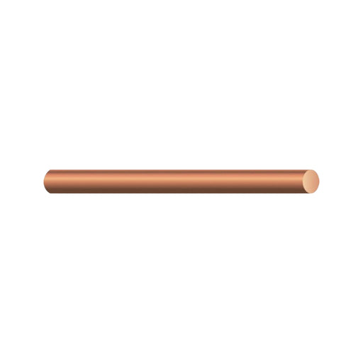 The Southwire #8 Bare Copper from the brand Southwire is displayed on a white background, ideal for use in electrical construction.