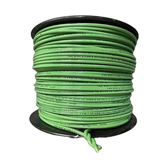 CME Wire 12 AWG GRN 500ft