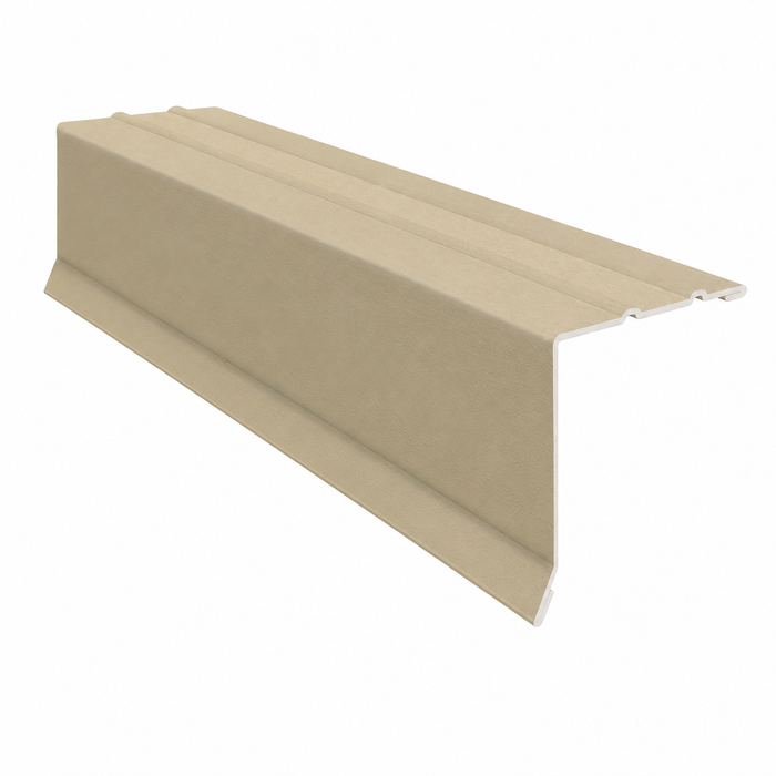 Galv Drip 2x2" Woodgrain Almond