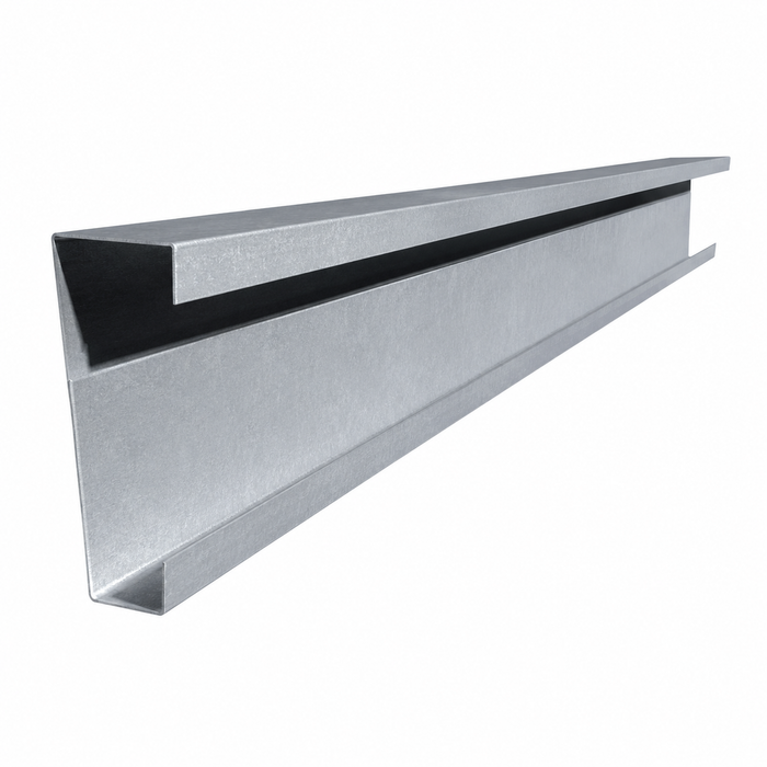 Galv Eave 1X2 Std GA Mill