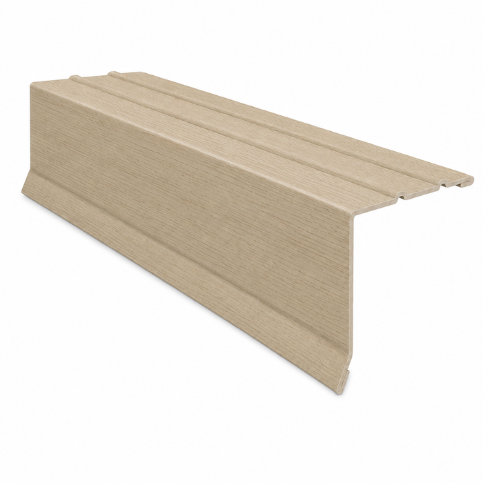 Galv Drip 1-1/2" Woodgrain Almond