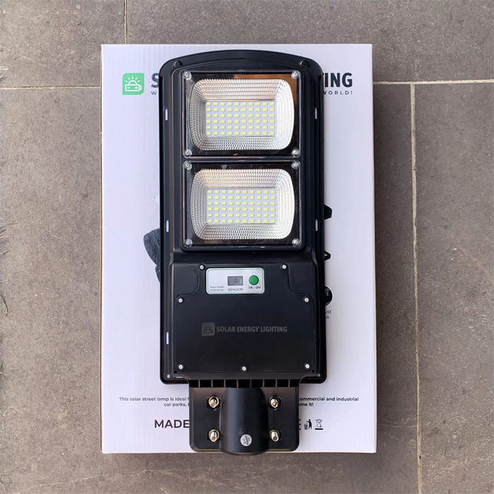 The Ultimate 300W/6000 Lumens Ultra-Bright Solar Street Light