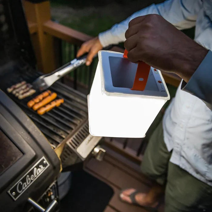 2-in-1 Solar Power Lantern - Portable Phone-Charging Light