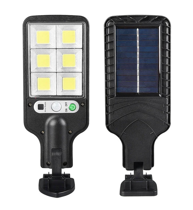 Ultra Bright 6000K Solar Street Light – Motion Sensor, Remote Control, Waterproof (IP65)