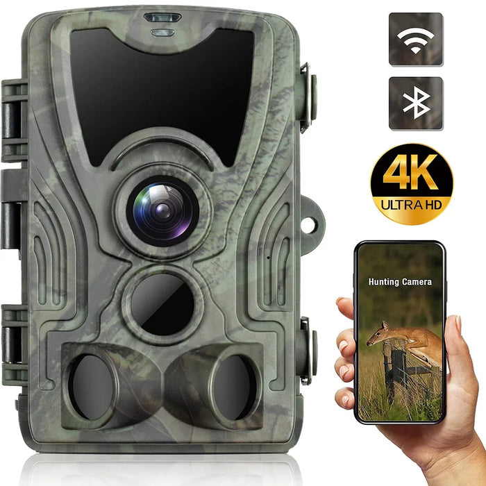 Trail WiFi Series Camera – 4K/2.7K Video, 36MP/24MP Images, Night Vision & Motion Detection