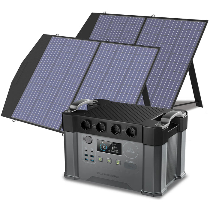 ALLPOWERS S2000 PRO Portable Power Station – 1451Wh, 2400W (4000W Surge) | High-Capacity Power for Home & Outdoors