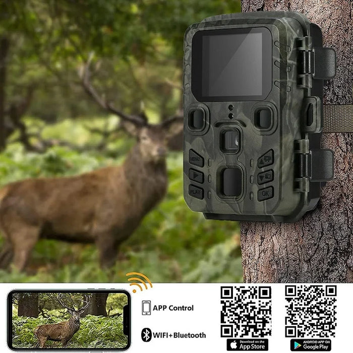 Trail WiFi Series Camera – 4K/2.7K Video, 36MP/24MP Images, Night Vision & Motion Detection