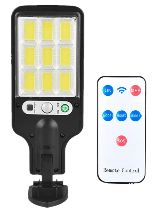 Ultra Bright 1500LM Solar Street Light – Motion Sensor, Remote Control, Waterproof (IP65)