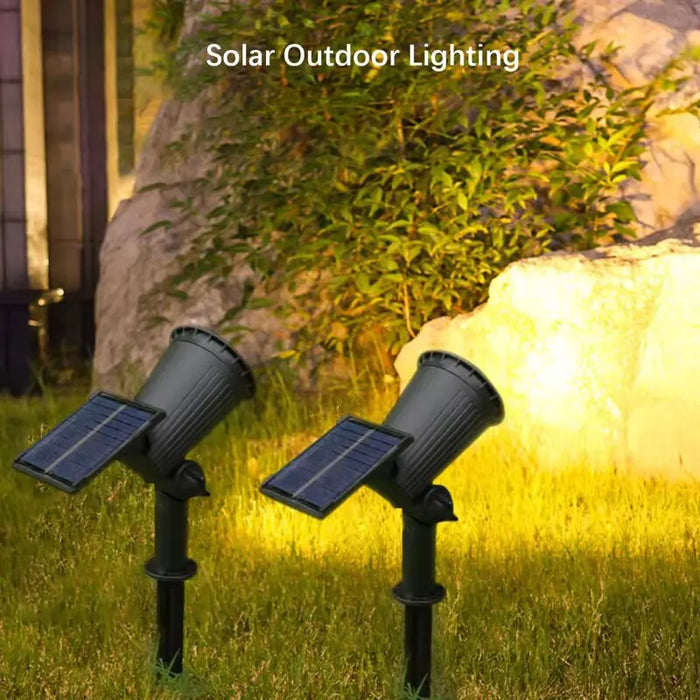 SolarBright Spotlights - 7W Waterproof LED for Outdoor Landscaping