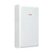 Picture of a white, rectangular wall-mounted solar energy inverter featuring a small logo that reads Solaredge in red and gray text. With its sleek, minimalist design and smooth edges, this device seamlessly integrates with the SolarEdge Energy Bank Battery 10kW BAT-10K1PS0B-02 for efficient backup power and energy storage solutions.