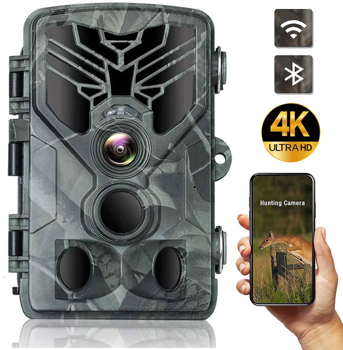 Trail WiFi Series Camera – 4K/2.7K Video, 36MP/24MP Images, Night Vision & Motion Detection