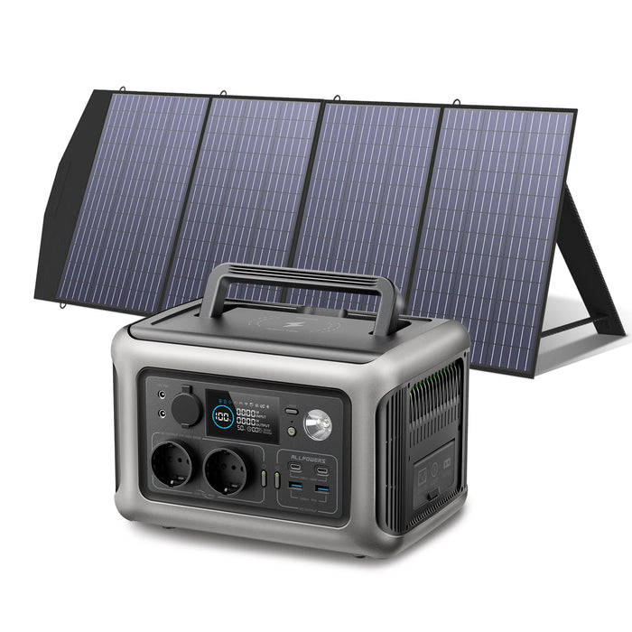 ALLPOWERS R600 Portable Power Station – 299Wh, 600W (1200W Surge) | Compact & Reliable Power for Home & Outdoors