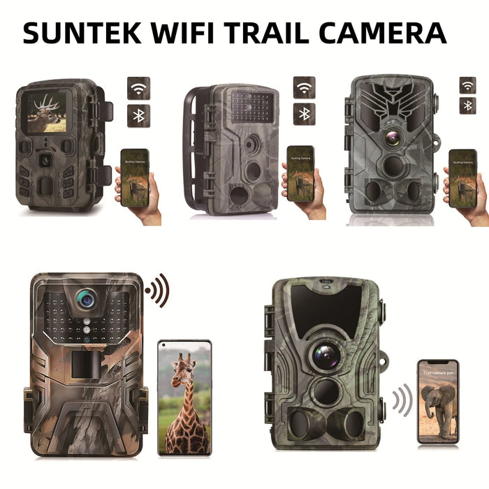 Trail WiFi Series Camera – 4K/2.7K Video, 36MP/24MP Images, Night Vision & Motion Detection