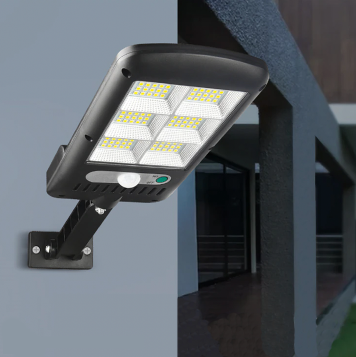 Ultra Bright 6000K Solar Street Light – Motion Sensor, Remote Control, Waterproof (IP65)