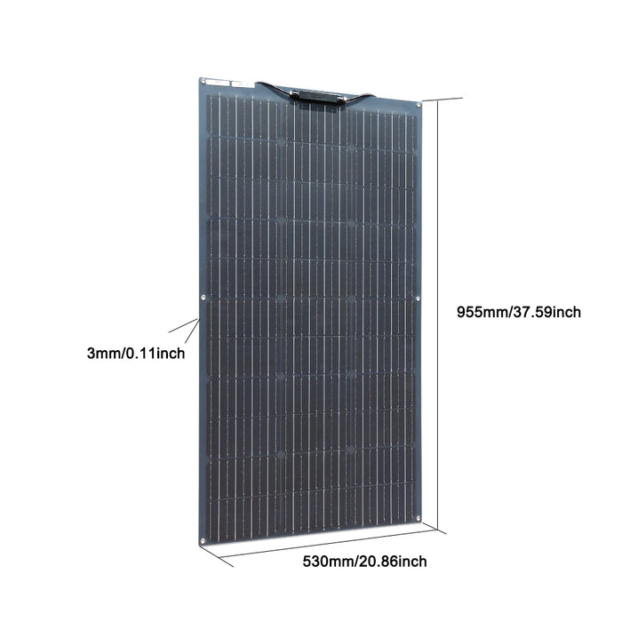 Flexible Solar Panel Kit – High-Efficiency 18V Monocrystalline Solar Panels for 12V/24V Systems