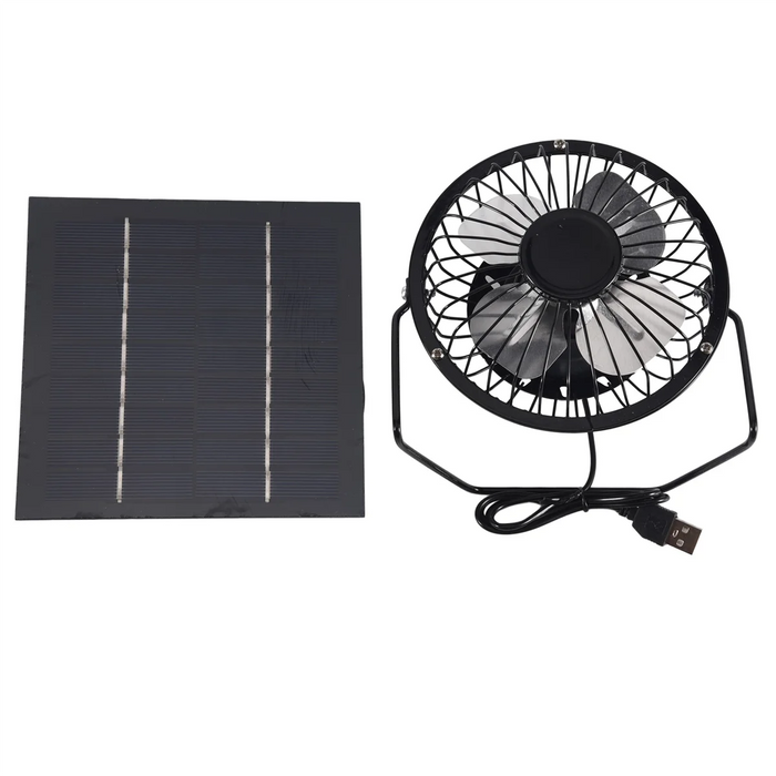 Mini Solar Ventilator – Portable Cooling Powered by the Sun