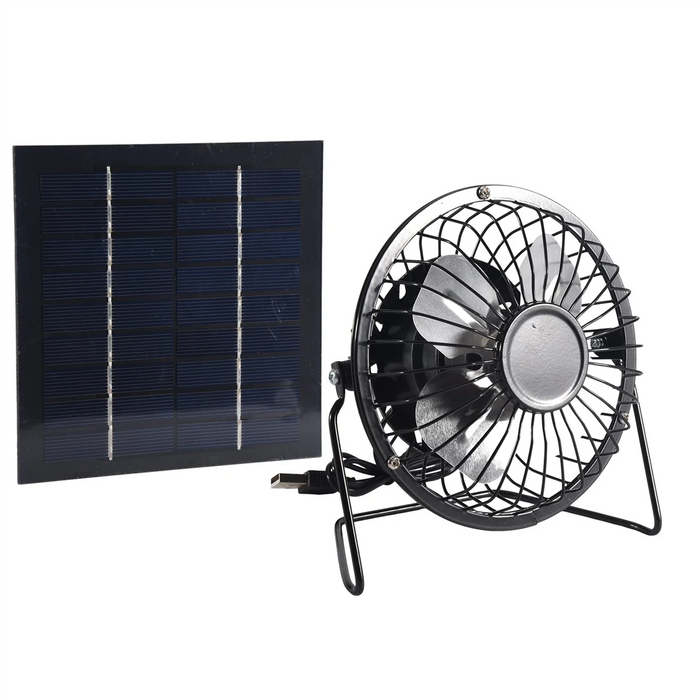 Mini Solar Ventilator – Portable Cooling Powered by the Sun