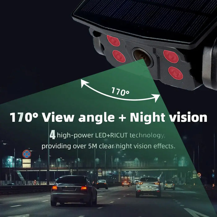 Wireless Backup Camera – Solar-Powered, Magnetic Mount, HD Night Vision, WiFi App for RVs, Trucks & Trailers