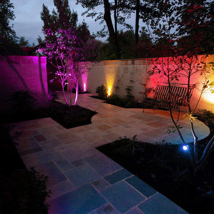 Solar RGB Outdoor Spotlights