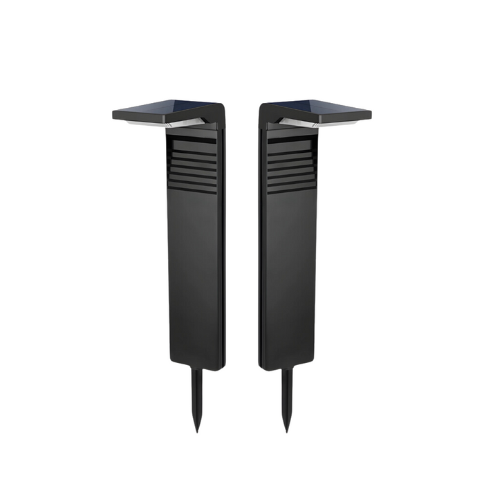 Premium Solar Bollard Lights (2pcs)