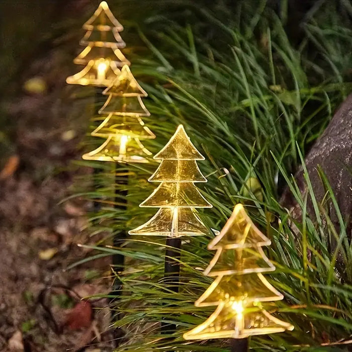 Solar Winter Pathway Lights 5pcs