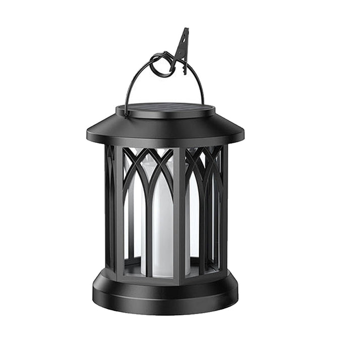 Solar Hanging Flame Lantern